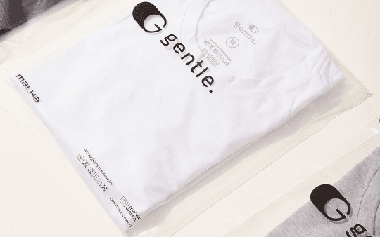 Camiseta Gentle embalada